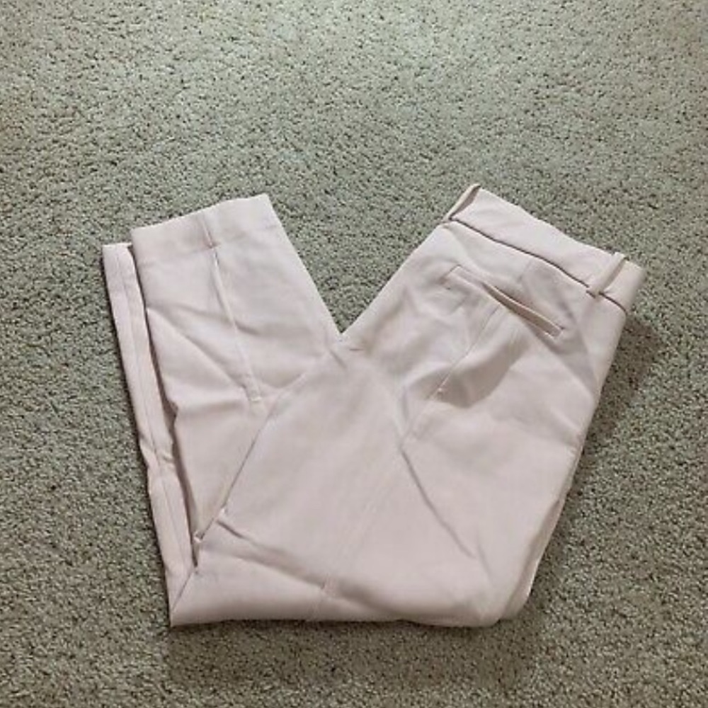 J. Crew Cameron slim crop pant blush Pink